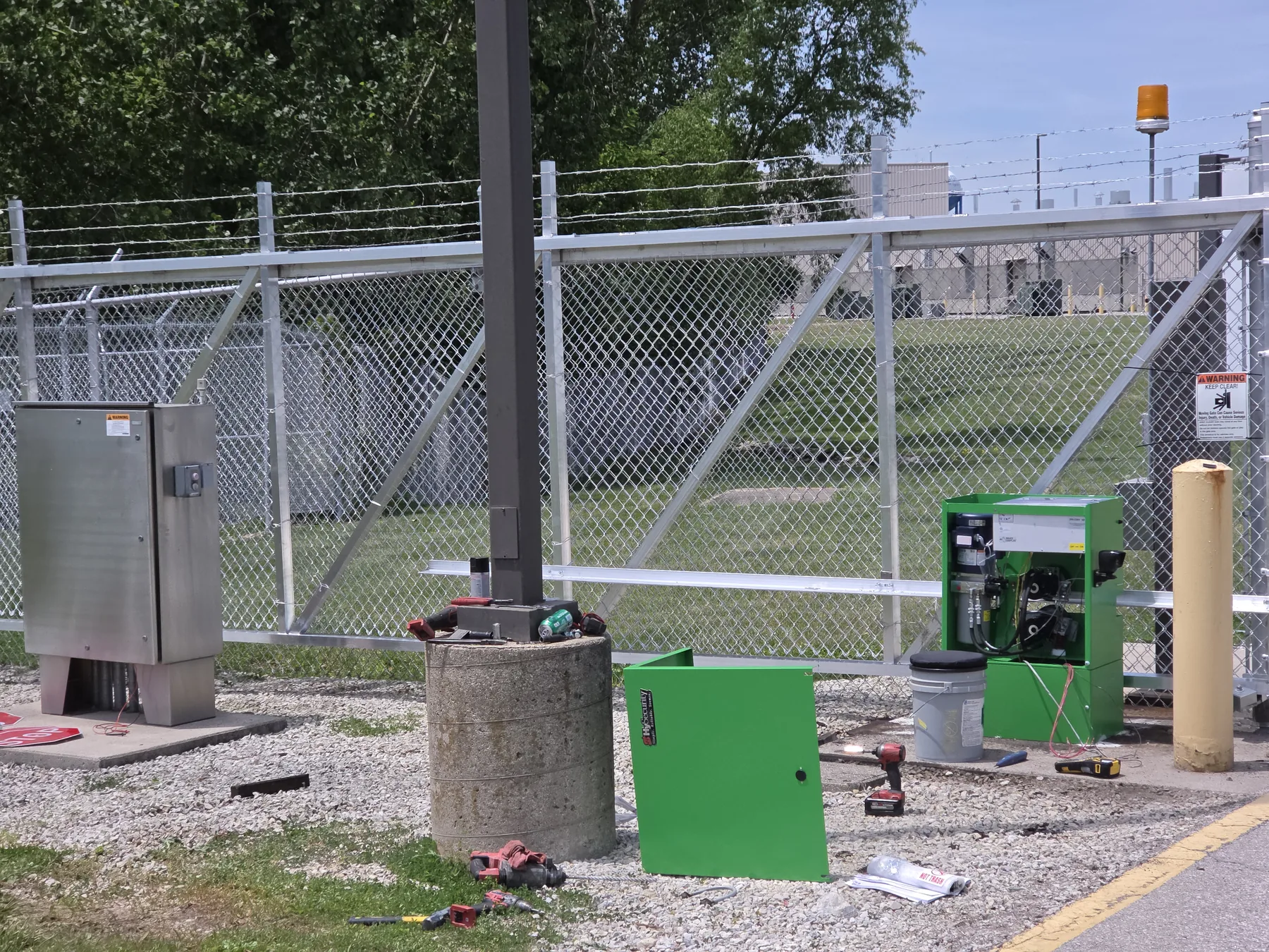 Commercial access control equipment and security gate
