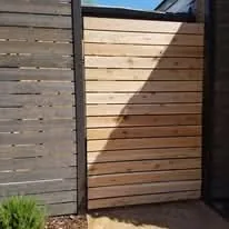 Custom wood gate